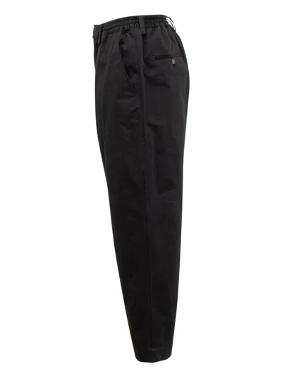 Marni Water-repellent Taffeta Trousers In Black