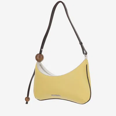 Jacquemus Le Grand Bisou Perle Shoulder Bag In Light Yellow