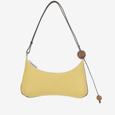 Jacquemus Le Grand Bisou Perle Shoulder Bag In Light Yellow