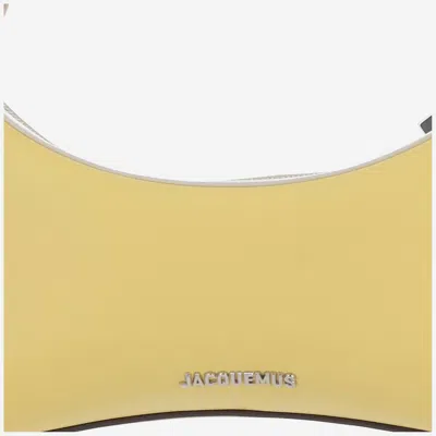 Jacquemus Le Grand Bisou Perle Shoulder Bag In Light Yellow