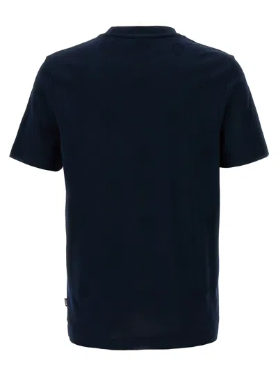Hugo Boss Blue C-thompson 109 T-shirt In Blue