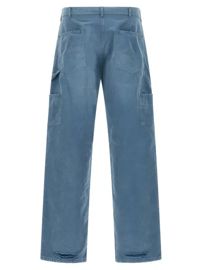 Maison Margiela Men's 5 Pockets Jeans In Blue
