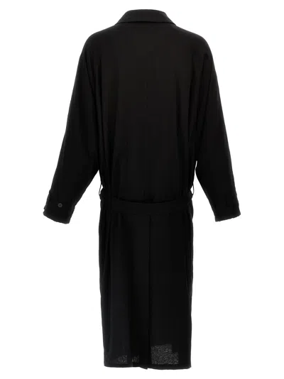 Magliano Black La Sapienza Coat In Black
