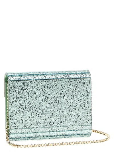 Jimmy Choo Flip Shoulder Bag In Green