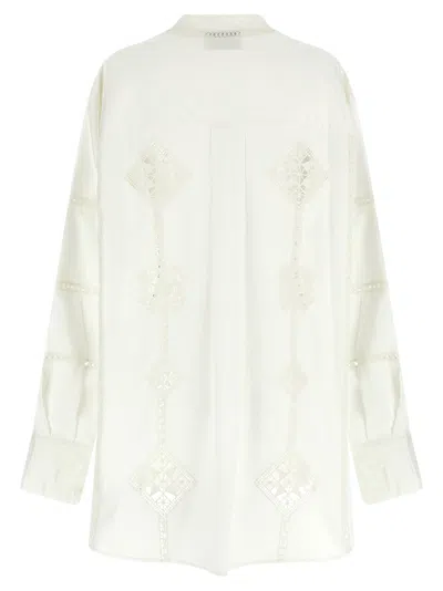Isabel Marant Soeline Long-sleeved Shirt In White