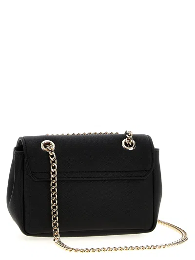 Vivienne Westwood Purse Chain-link Strap Gold-tone Hardware In Black