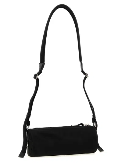 Givenchy Buckle Strap Shoulder Bag In Black