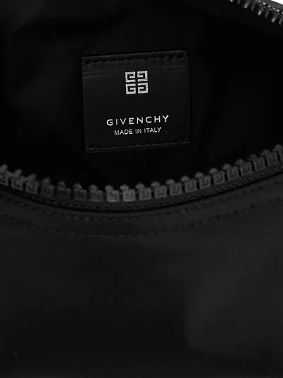Givenchy Buckle Strap Shoulder Bag In Black