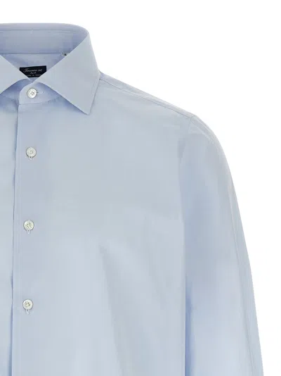 Finamore 1925 Napoli Shirt In Blue