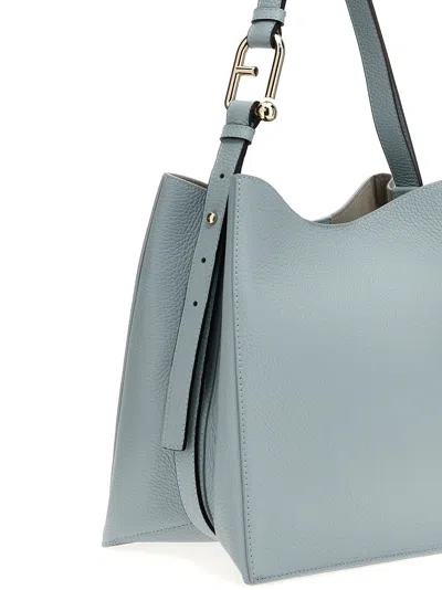 Furla Nuvola S Shoulder Bags In Light Blue