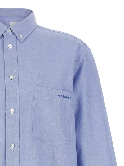 Isabel Marant Jasolo Shirt And Blouse In Light Blue
