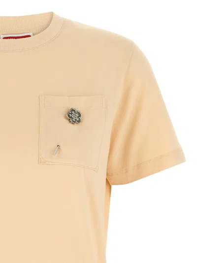Kenzo Boke Flower T-shirt In Pink