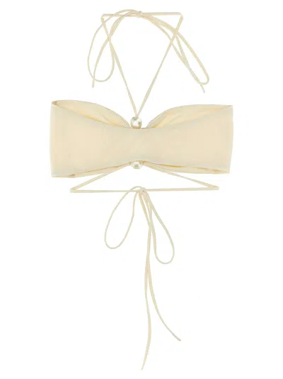 Magda Butrym Swim Bra 03 Beachwear In White