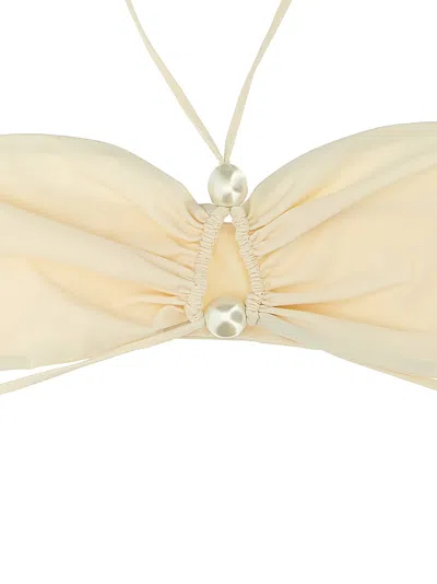 Magda Butrym Swim Bra 03 Beachwear In White