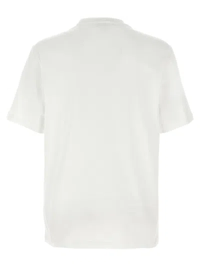 Versace 'medusa' Logo Graphic Print Crew Neck T-shirt In White