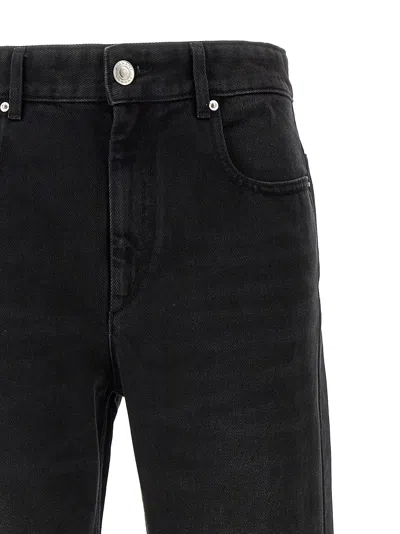 Isabel Marant Lemony Wide-leg Jeans In Black