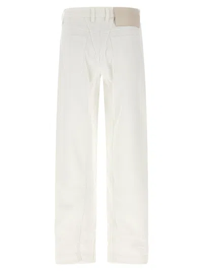 Jil Sander Cotton Trousers In White
