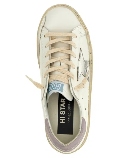 Golden Goose Low Hi Star Sneakers With Platform In Pink