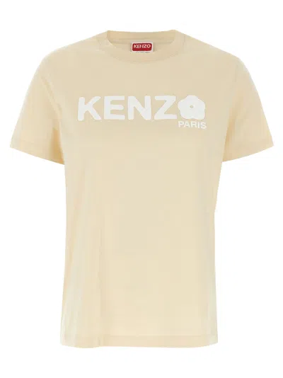 Kenzo Women Boke Flower 2.0 Loose T-shirt In Beige