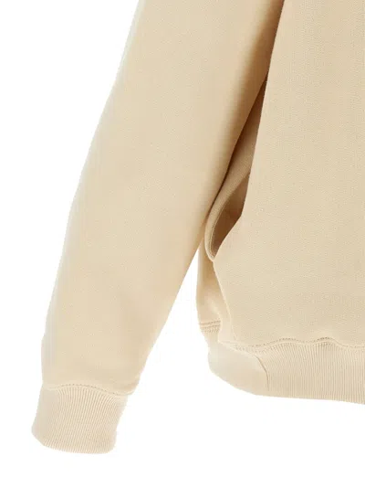 Kenzo 'floral Boke 2.0' Hooded Sweatshirt In Beige
