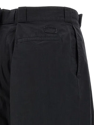 Maison Margiela Black Four Stitches Pants In Black