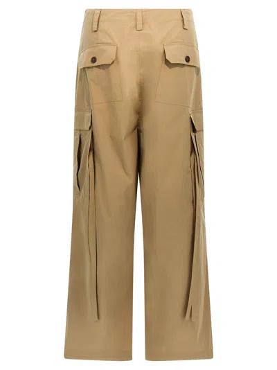 P.a.r.o.s.h Ninja Pants Beige In Brown