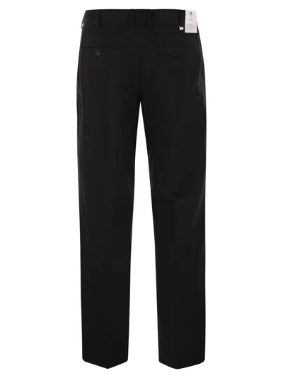 Pt Torino Michael Straight Leg Trousers In Black