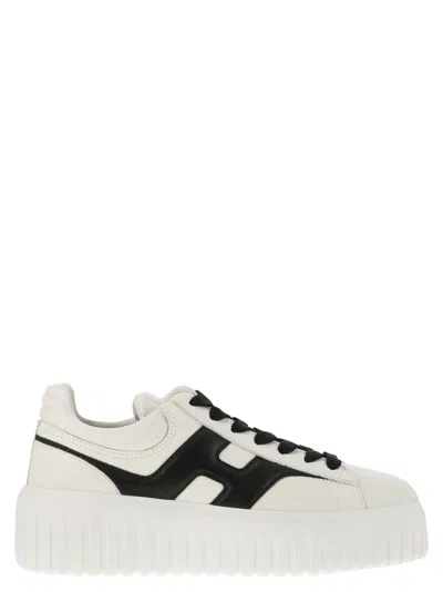 Hogan Nappa Leather Sneakers With Extralight Eva Sole In White