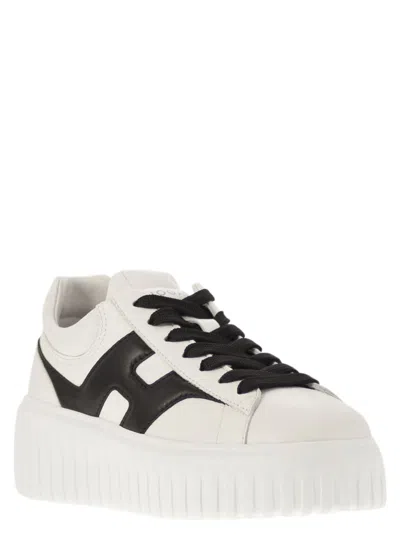 Hogan Nappa Leather Sneakers With Extralight Eva Sole In White