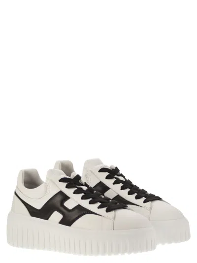 Hogan Nappa Leather Sneakers With Extralight Eva Sole In White