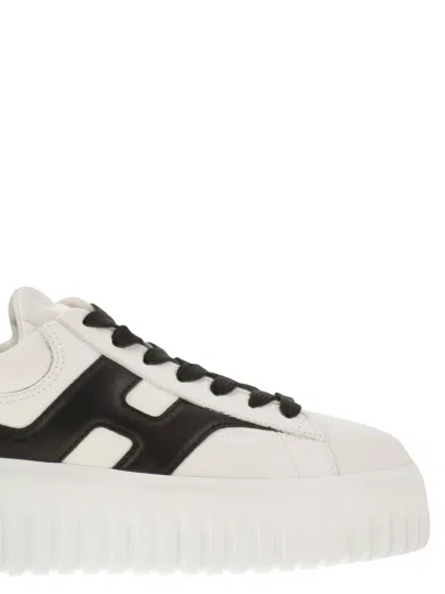 Hogan Nappa Leather Sneakers With Extralight Eva Sole In White