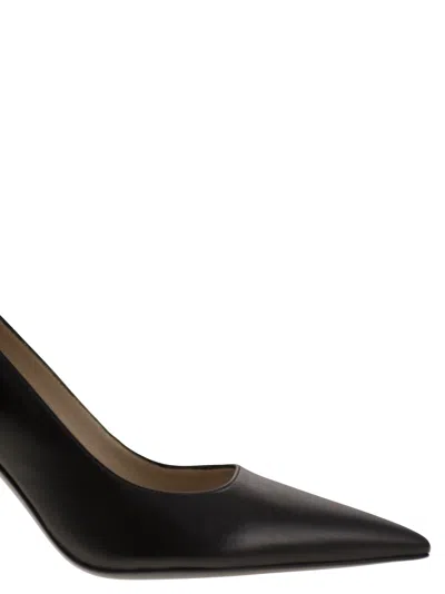Stuart Weitzman Stuart Power 85 Leather Pumps In Multi