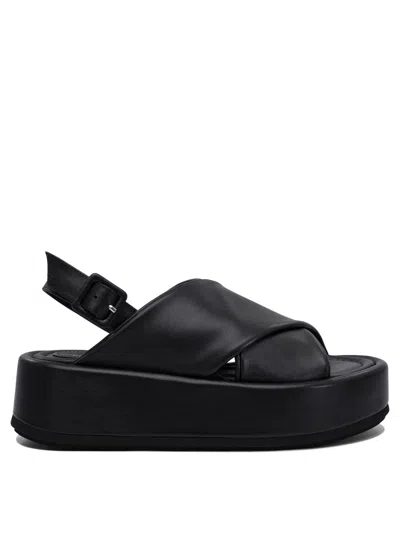 Paloma Barceló Basima Black Platform Sandal