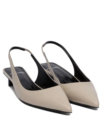 Pierre Hardy 25mm Stella Slingback Pointed-toe Pumps In Gray