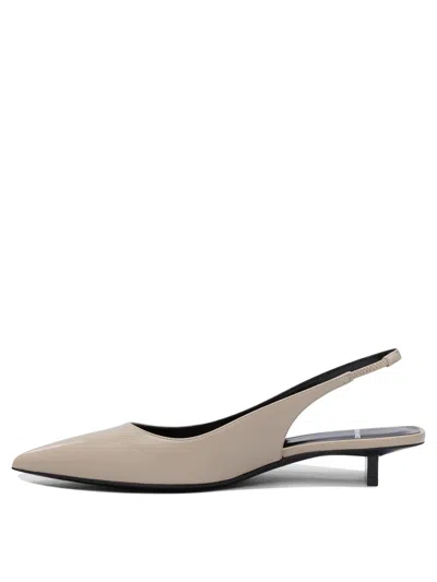 Pierre Hardy 25mm Stella Slingback Pointed-toe Pumps In Gray