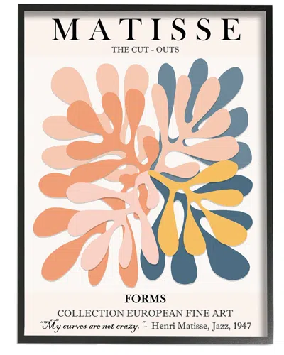 Stupell Classical Matisse Cut Out Forms By Ros Ruseva Wall Art