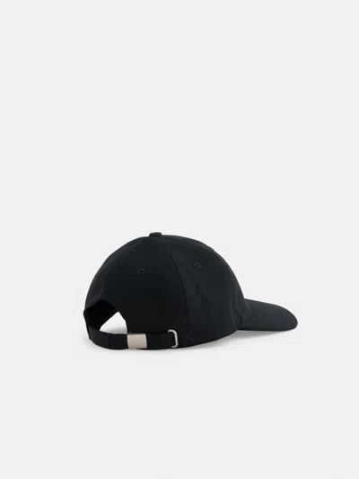 Alex Mill Field Cap In Hemp In Black