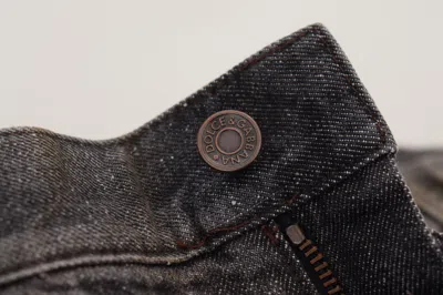 Dolce & Gabbana Exquisite Gray Denim Pants For The Modern Men's Gentleman In Gray