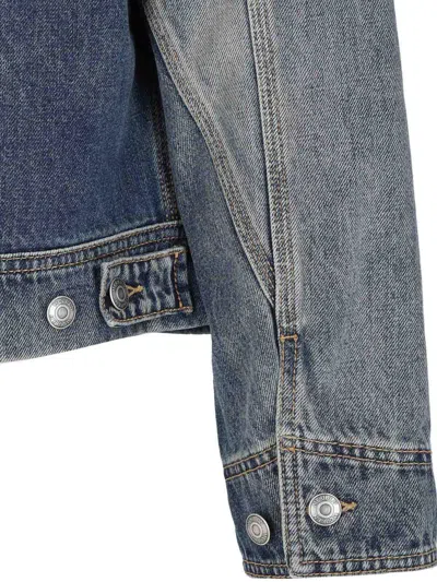 Alexander Mcqueen Chaqueta Vaquera - Azul In Blue