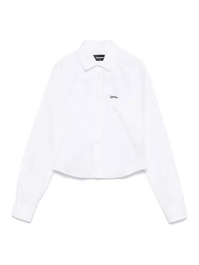 Dsquared2 Mini Dean Shirt In White