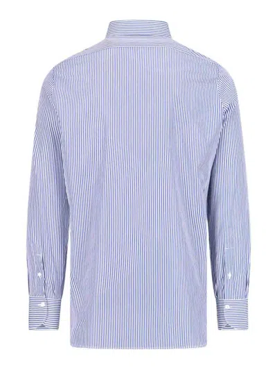 Finamore 1925 1925 Striped Shirt In Blue