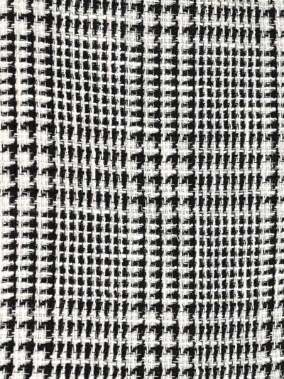 Gianluca Capannolo Houndstooth Midi Skirt - White