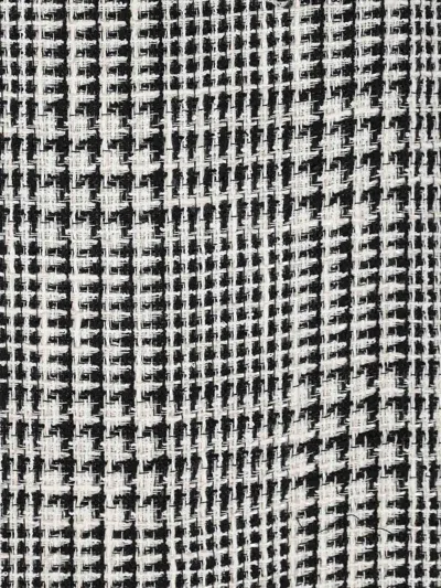 Gianluca Capannolo Houndstooth Midi Dress - White