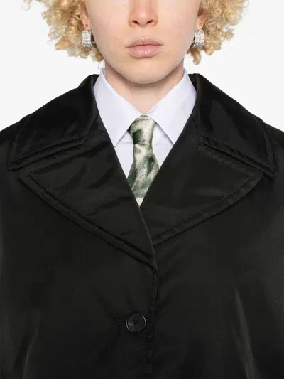 Marni Sleeveless Cape Coat In Black