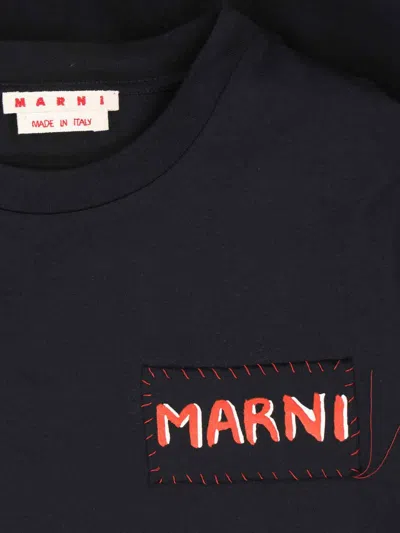 Marni T-shirt In Black