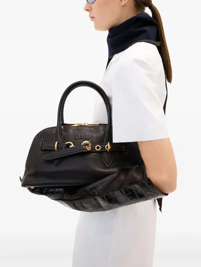 Miu Miu Short-sleeve Poplin Button Down Midi Dress In White