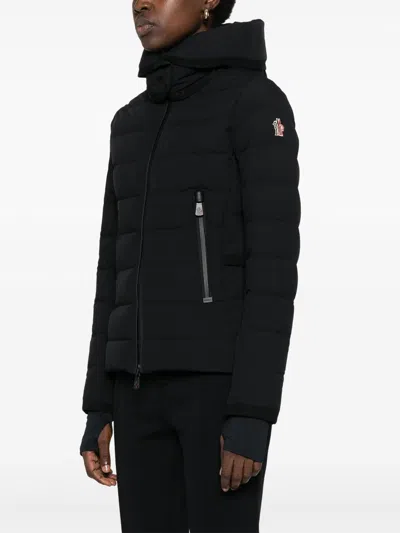 Moncler Lamoura Padded Zip-up Jacket In Black