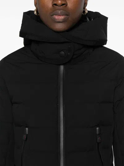 Moncler Lamoura Padded Zip-up Jacket In Black