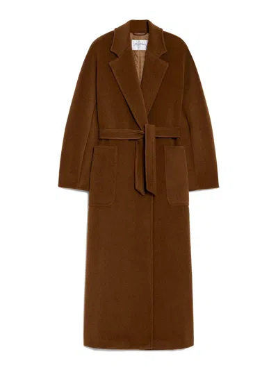 Max Mara Coat In Brown