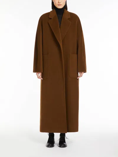Max Mara Coat In Brown